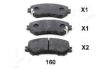 ASHIKA 50-01-160 Brake Pad Set, disc brake